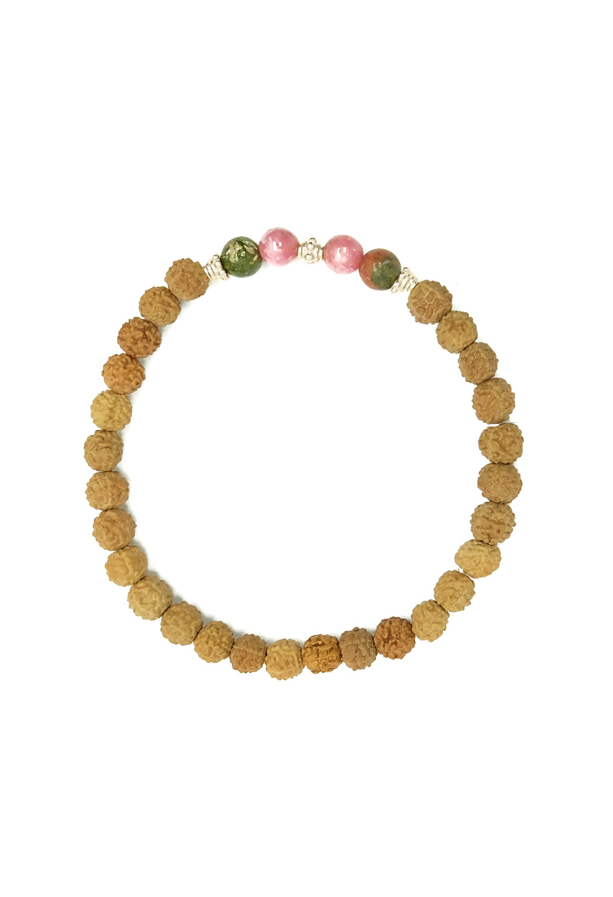 Veda in Green Jasper Bracelet