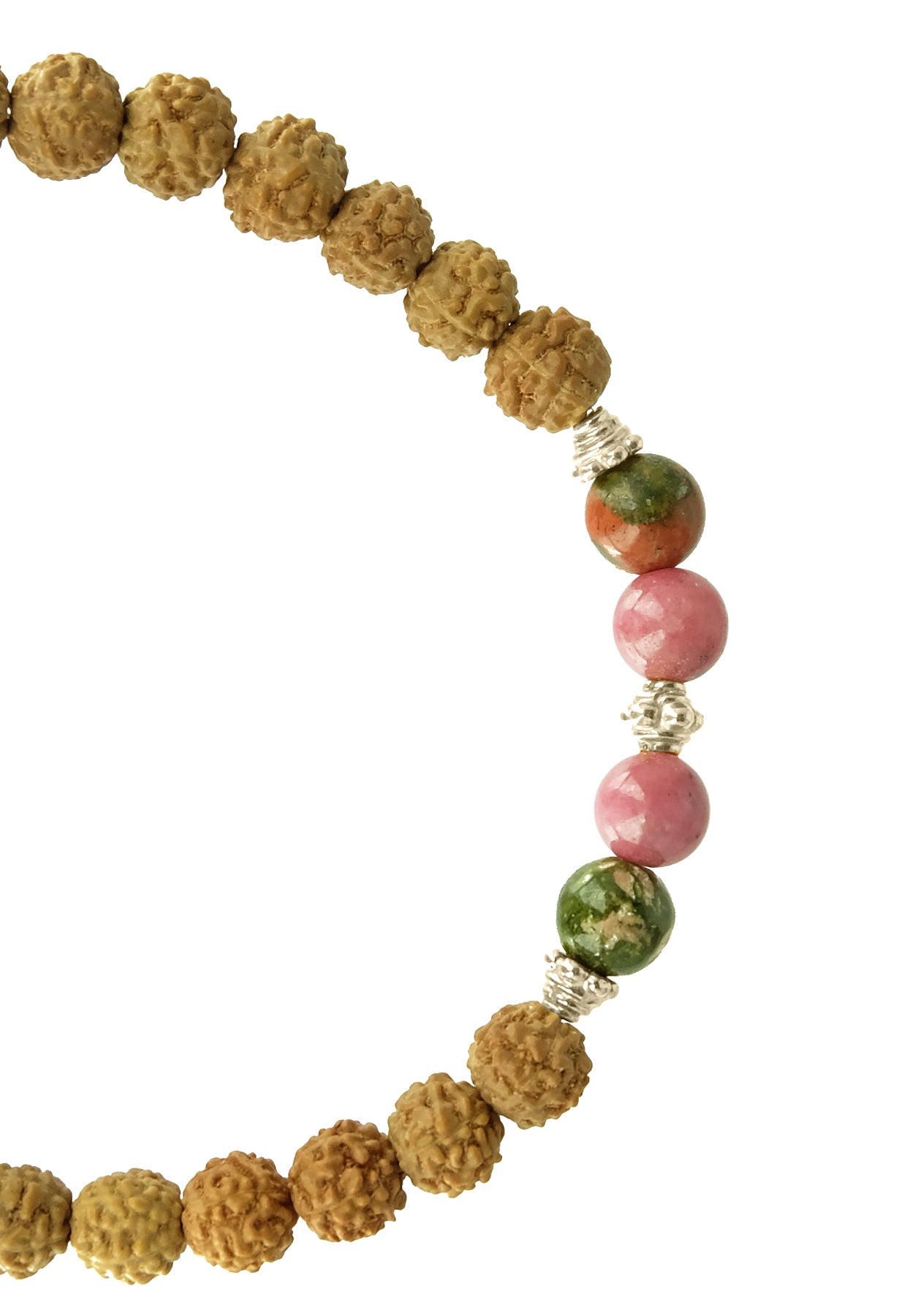 Veda in Green Jasper Bracelet