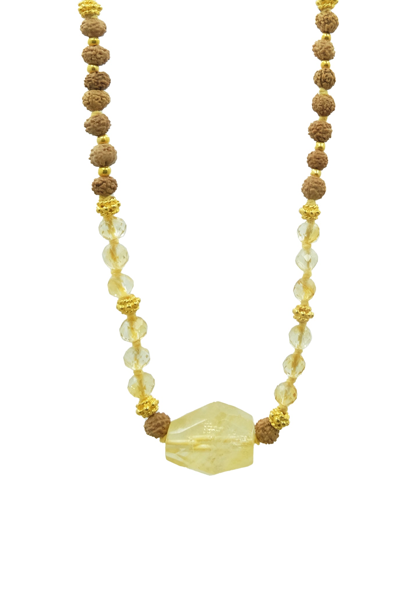 Maharani in Citrine Choker