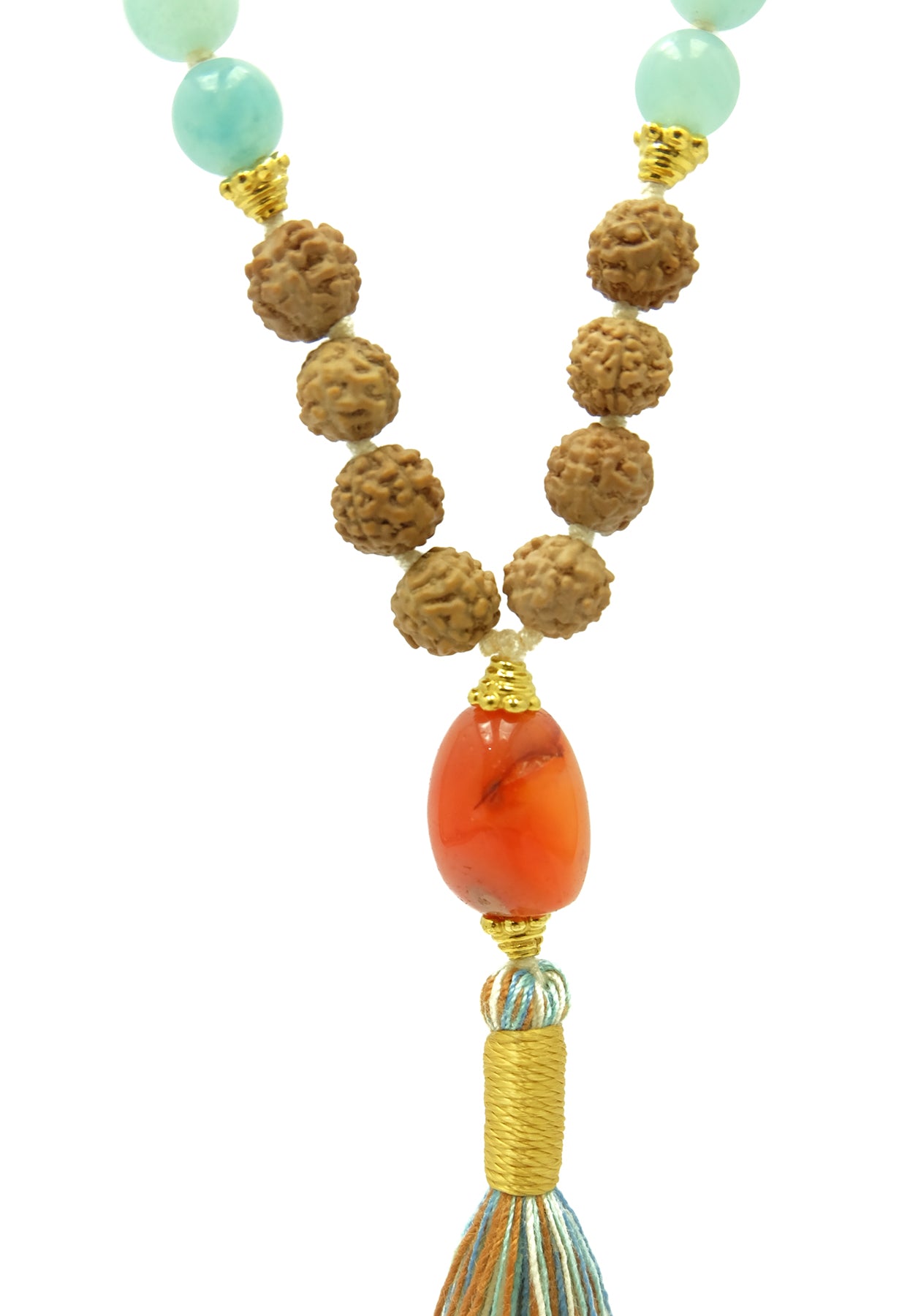 Veda in Carnelian Mala