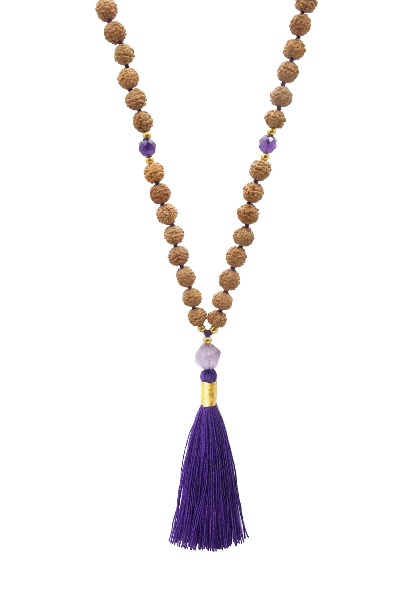 Sacred Amethyst Mala