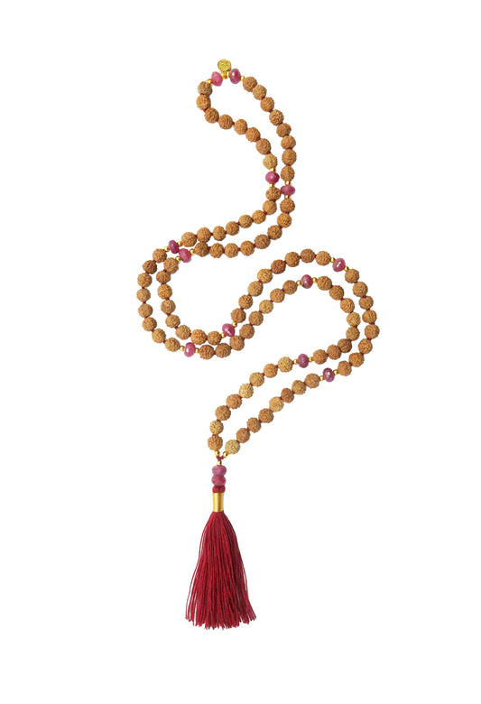 Sacred Ruby Mala